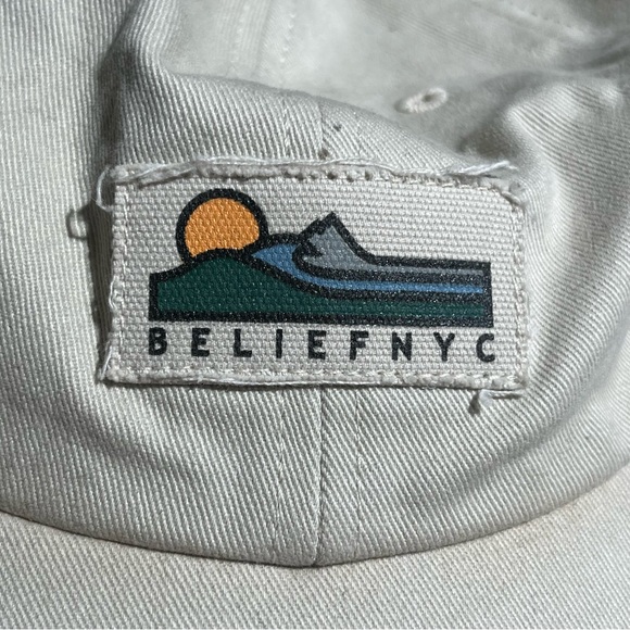 Belief NYC Baseball Cap Ivory - Picture 5 of 8
